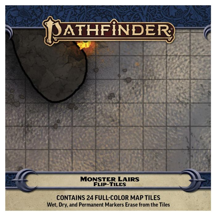 Pathfinder 2E: Flip-Tiles: Monster Lairs - Cats In Hat Inc.