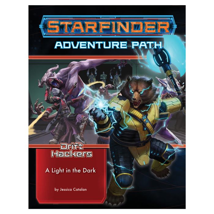 Starfinder: Adventure Path: A Light In The Dark: Drift Hackers 1/3 - Cats In Hat Inc.