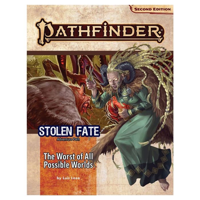 Pathfinder 2E: Adventure Path: The Worst Of All Possible Worlds Stolen Fate 3/3 - Cats In Hat Inc.