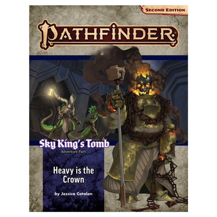 Pathfinder 2E: Adventure Path: Heavy Is The Crown Sky King’s Tomb 2/3 - Cats In Hat Inc.
