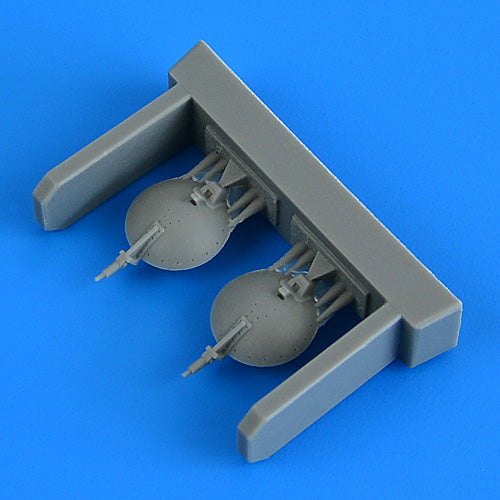 1/48 Su25 Frogfoot Open Parachute Covers for ZVE