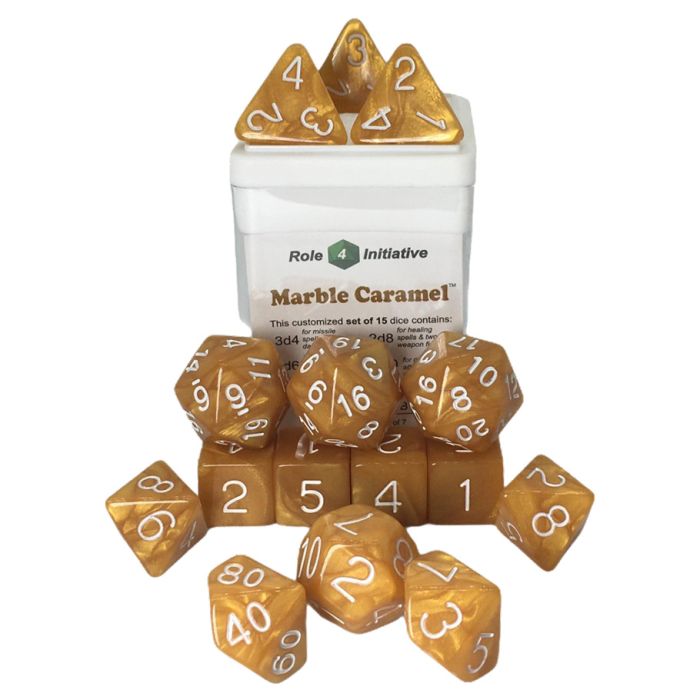 7-Set Marble Caramel With Arch'd4 - Cats In Hat Inc.