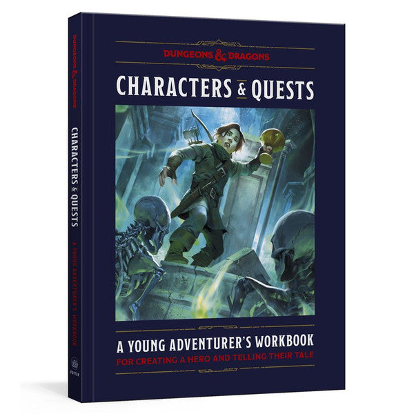 D&D 5E: Characters and Quests: A Young Adventurer's Workbook