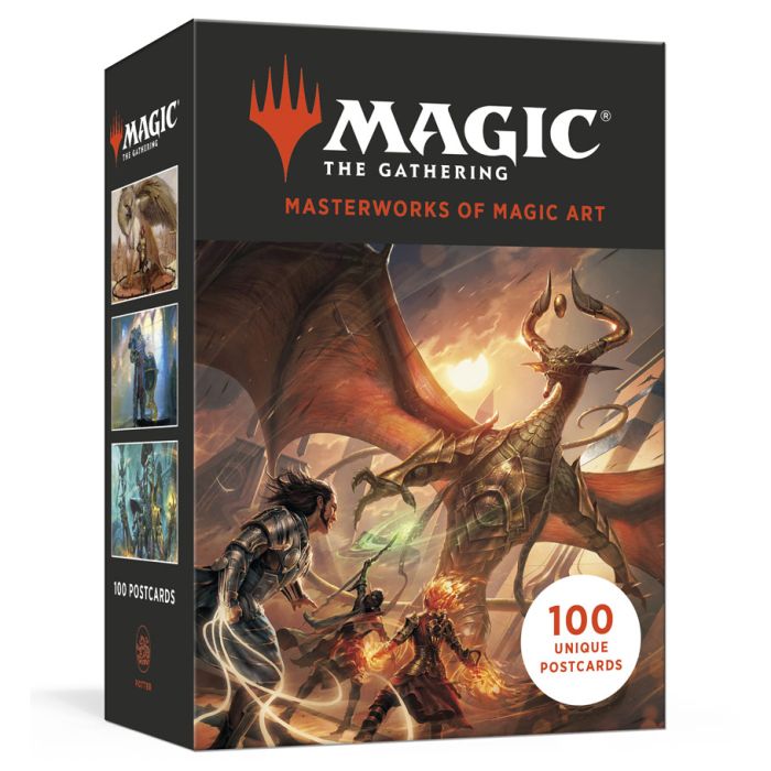 Magic The Gathering: Masterworks Of Magic Art Postcard Set - Cats In Hat Inc.