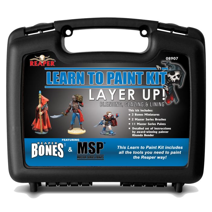 Bare Bones Learn To Paint Kit: Layer Up - Cats In Hat Inc.