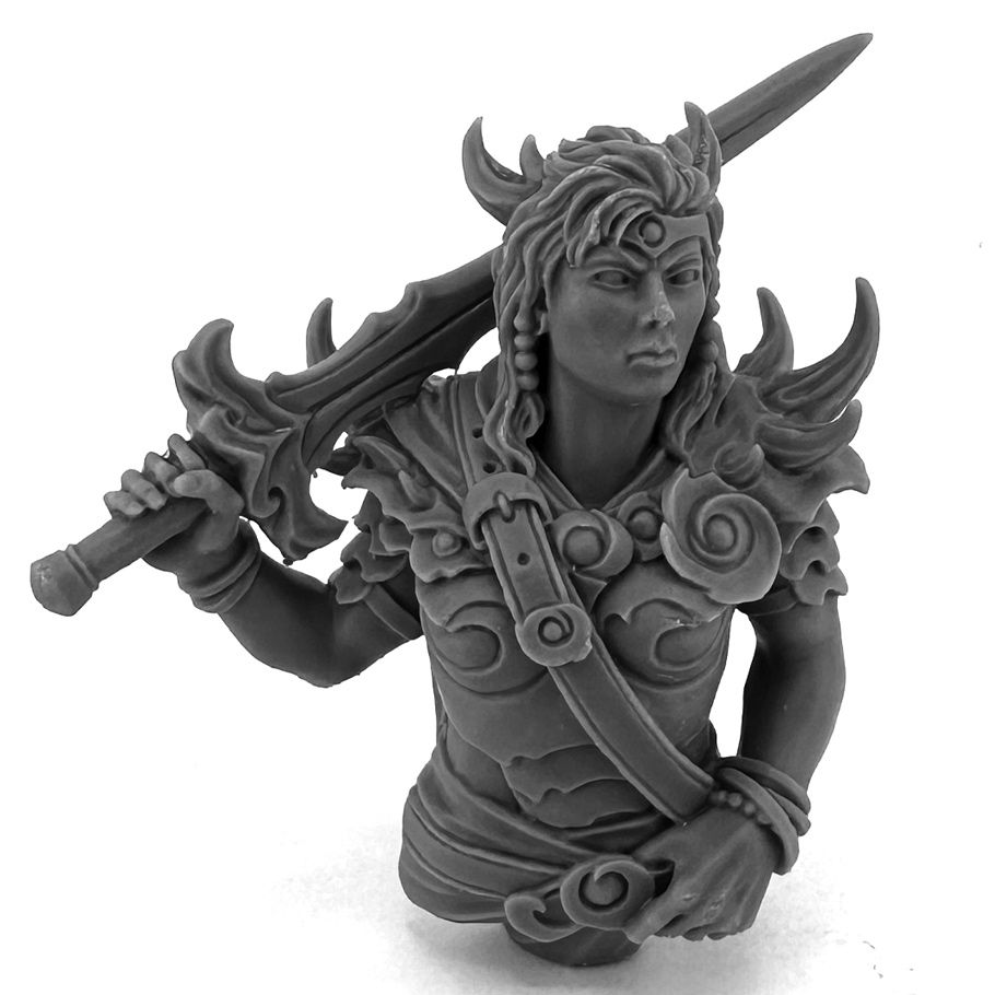 Legends: Meridh, Female Warrior (Bust)