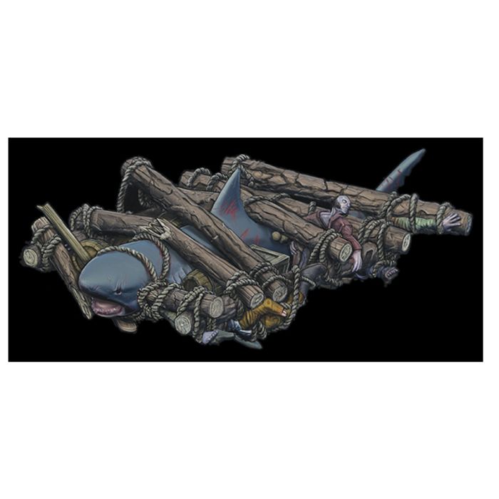 Bones Black: Raft Of The Damned - Cats In Hat Inc.