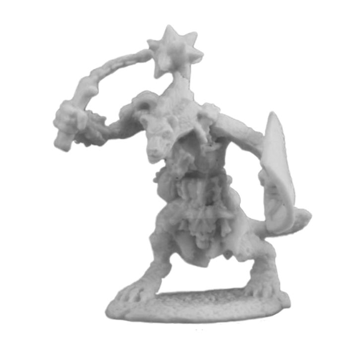 Bones: Boneflail, Gnoll Cleric - Cats In Hat Inc.
