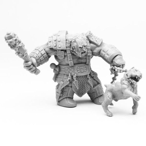 Bones: Fire Giant Huntsman with Hell Hound