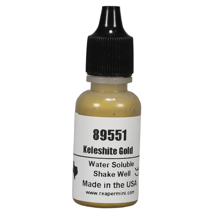 Master Series Paints: Pathfinder: Colors Of Golarion: Keleshite Gold - Cats In Hat Inc.