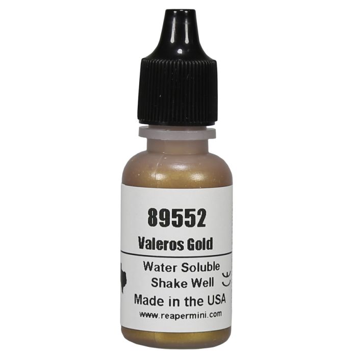 Master Series Paints: Pathfinder: Colors Of Golarion: Valeros Gold - Cats In Hat Inc.