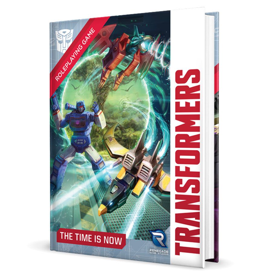 Transformers Roleplaying Game: The Time is Now Adventure Book By Renegade Game Studios