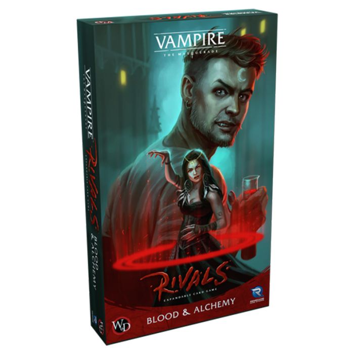 Vampire: The Masquerade Rivals Expandable Card Game: Blood & Alchemy Expansion - Cats In Hat Inc.