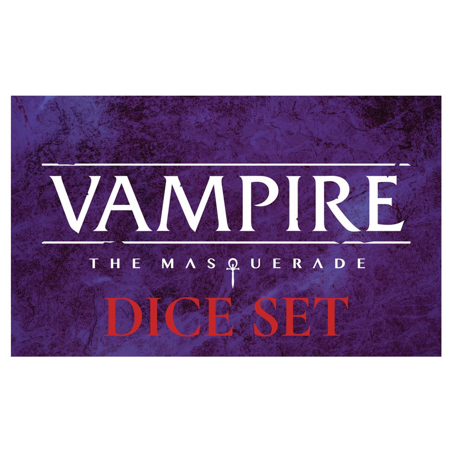 Vampire The Masquerade: 5th Edition Dice By Renegade Game Studios