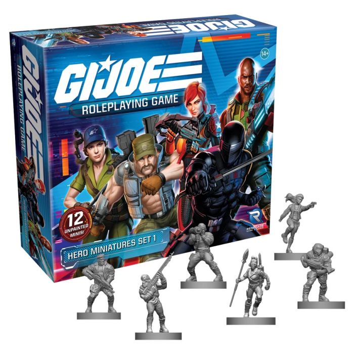 G.I. JOE Roleplaying Game: Hero Miniatures Set 1 - Cats In Hat Inc.