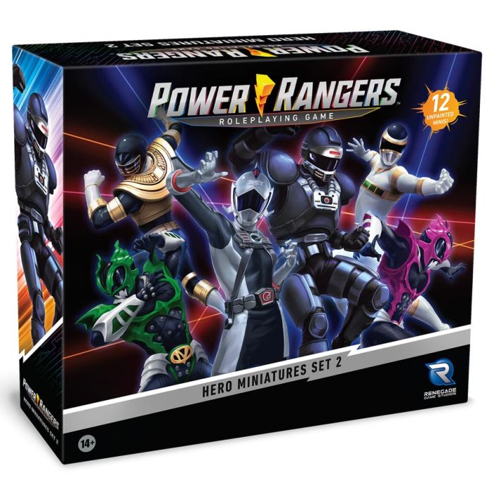Power Rangers Roleplaying Game: Hero Miniatures Set 2 - Cats In Hat Inc.