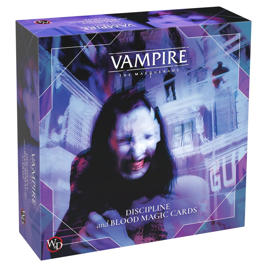 Vampire: The Masquerade: 5th Edition: Discipline and Blood Magic Cards By Renegade Game Studios