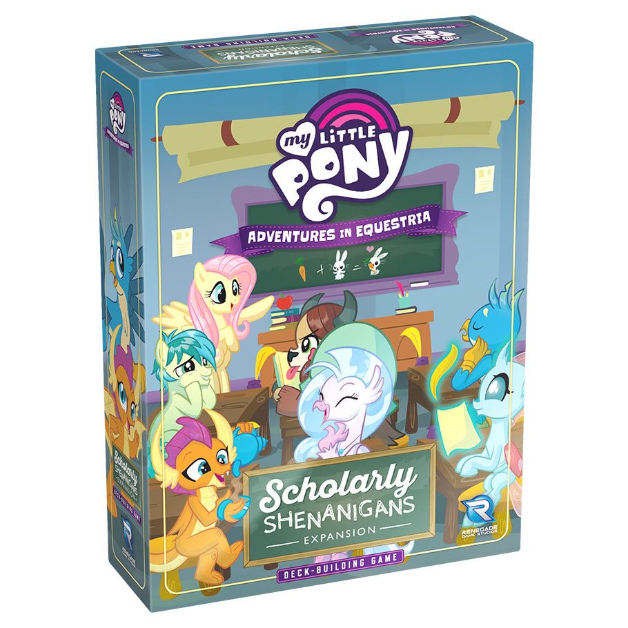 My Little Pony: Adventures In Equestria Deck-Building Game: Scholarly Shenanigans Expansion - Cats In Hat Inc.