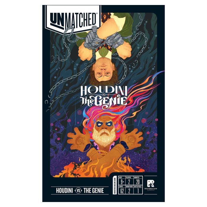 Unmatched: Houdini Vs. The Genie - Cats In Hat Inc.