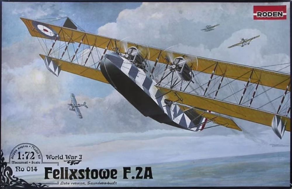 1/72 Felixstowe F2A (Late) Flying Boat BiPlane