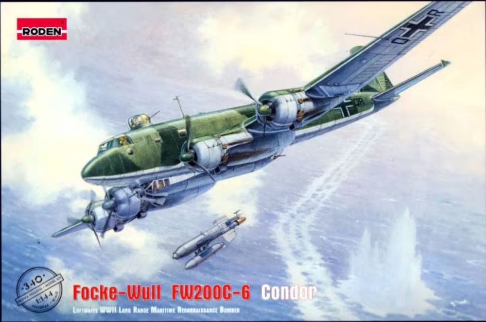 1/144 Focke Wulf Fw200C6 Condor Aircraft