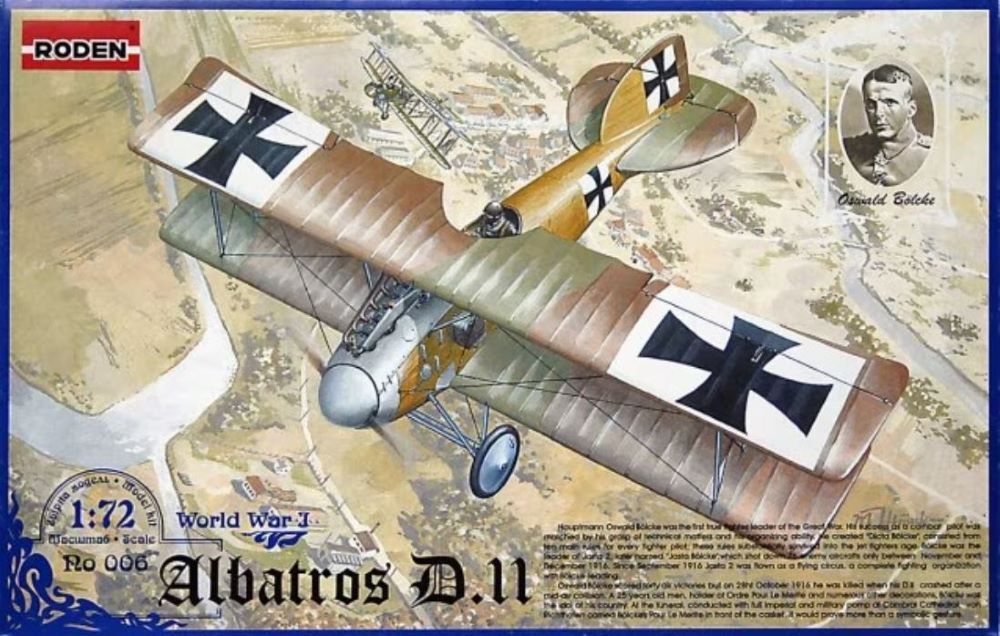 1/72 Albatros D II BiPlane Fighter