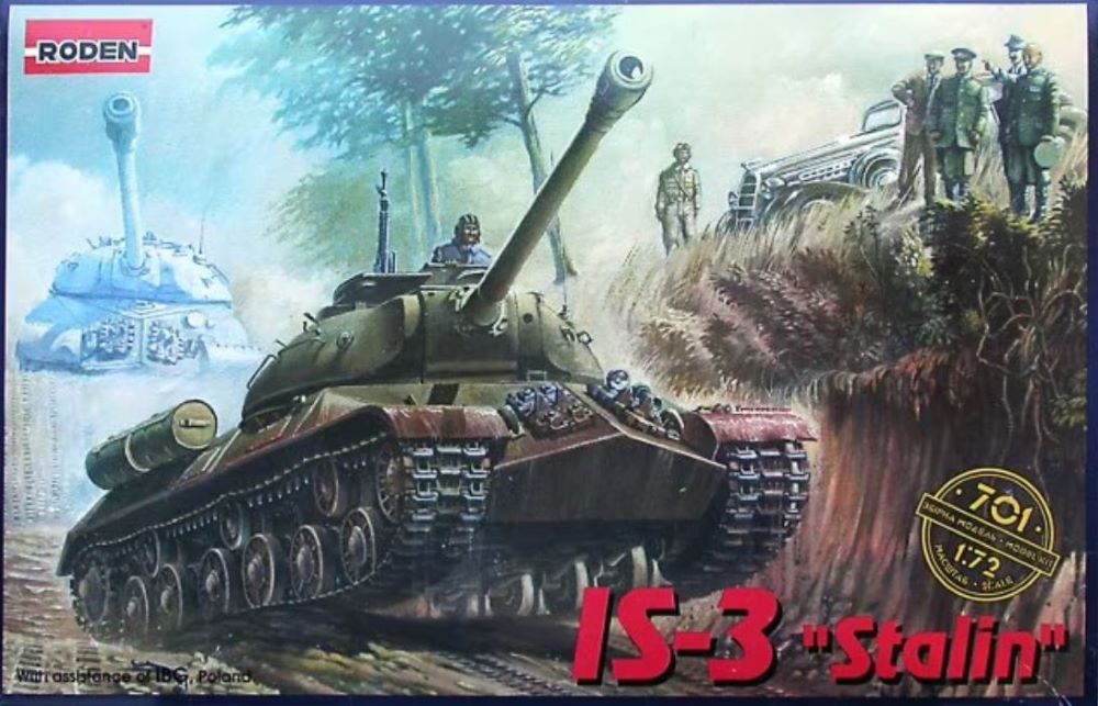 1/72 IS3 Stalin Soviet Tank 1944