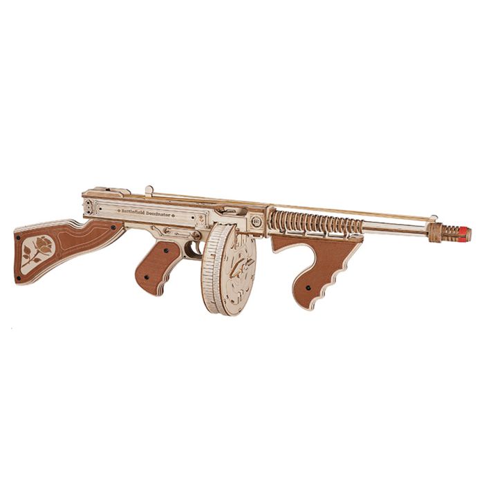Submachine Gun Rubber Band Gun - Cats In Hat Inc.
