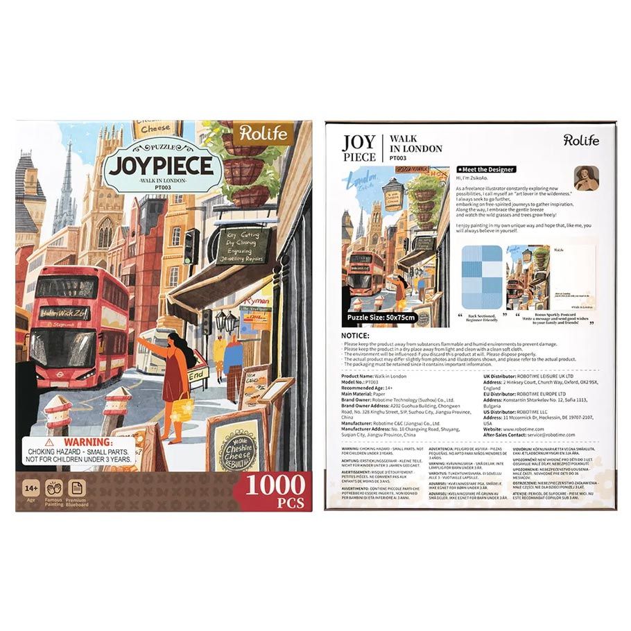 Puzzle: Walk in London 1000 pcs
