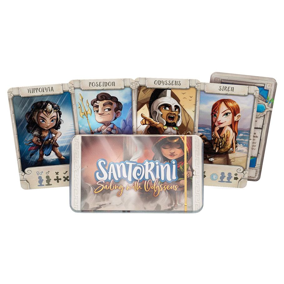 Santorini 2E: God Pack: Sailing with Odysseus Expansion