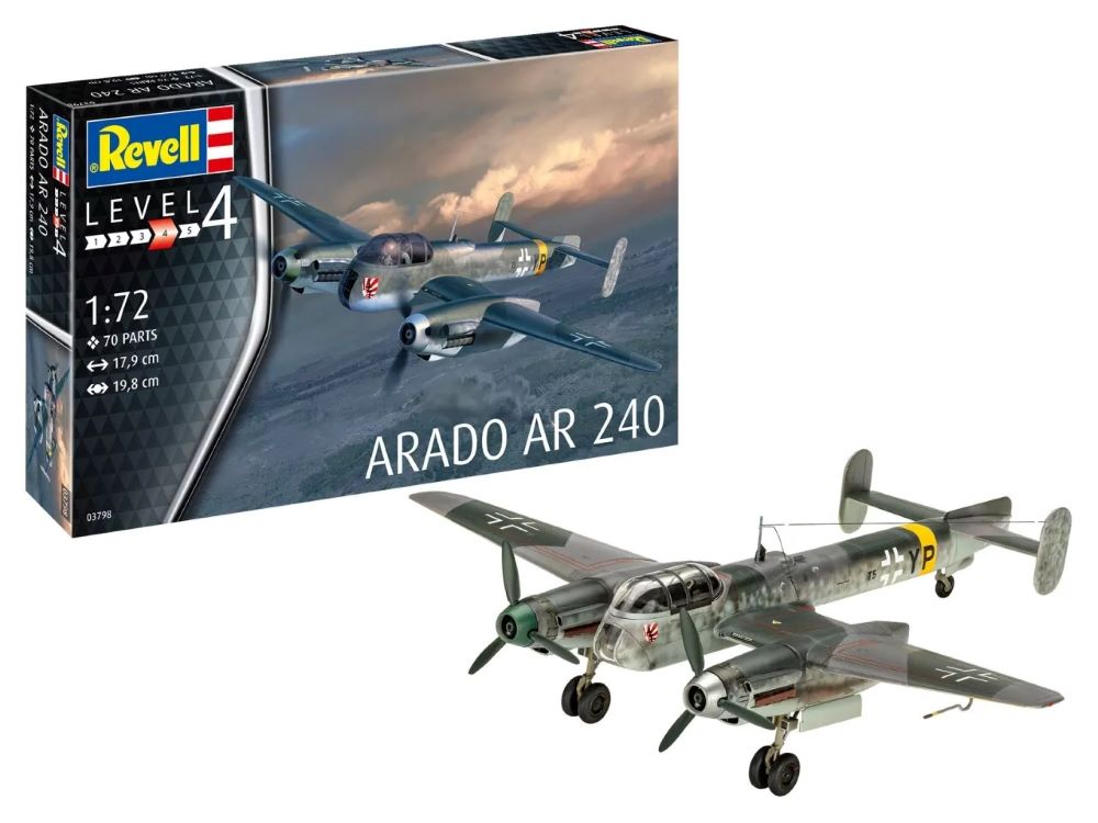 1/72 Arado AR240 Luftwaffe Night Fighter