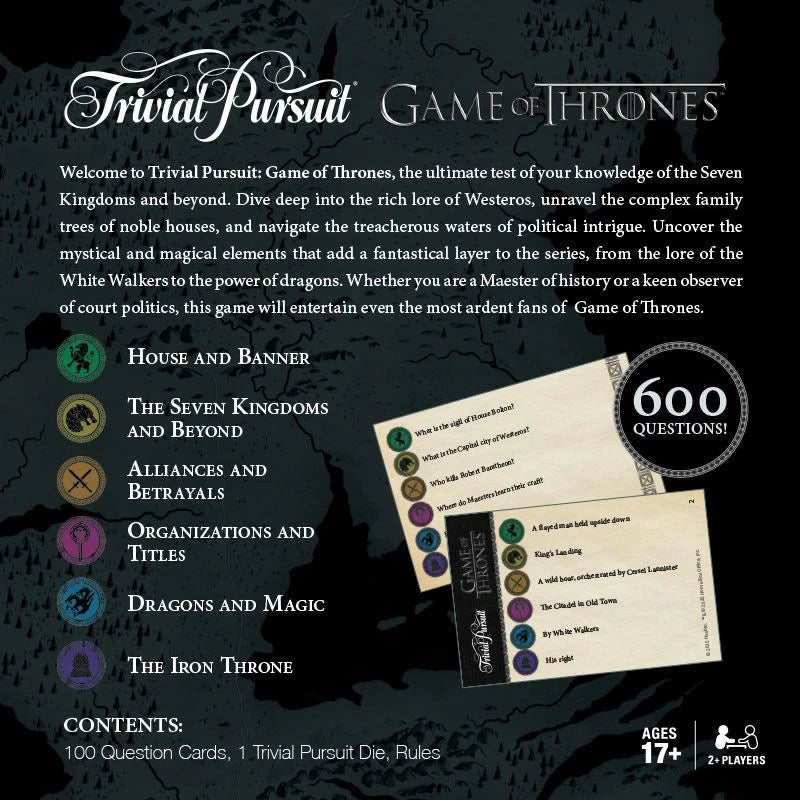 Trivial Pursuit: Game Of Thrones