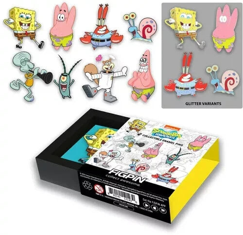 Figpin Mini Mystery Pin Spongebob Sqrpnts S1 1 Pin