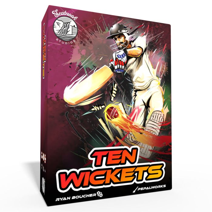 Ten Wickets: The Cricket Card Game - Cats In Hat Inc.