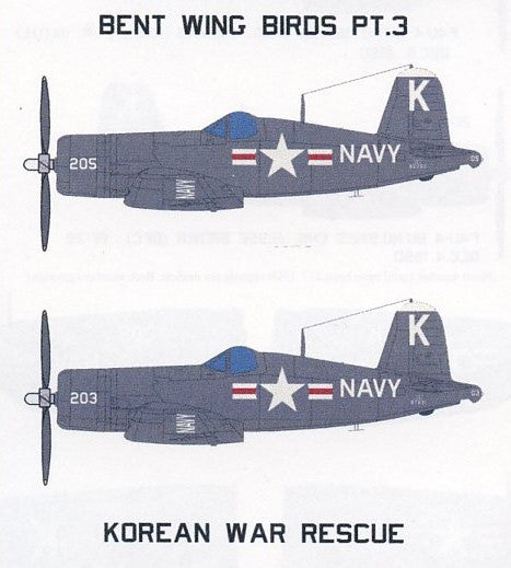 1/72 Bent Wings Bird Part 3 Korean War Rescue for RVL
