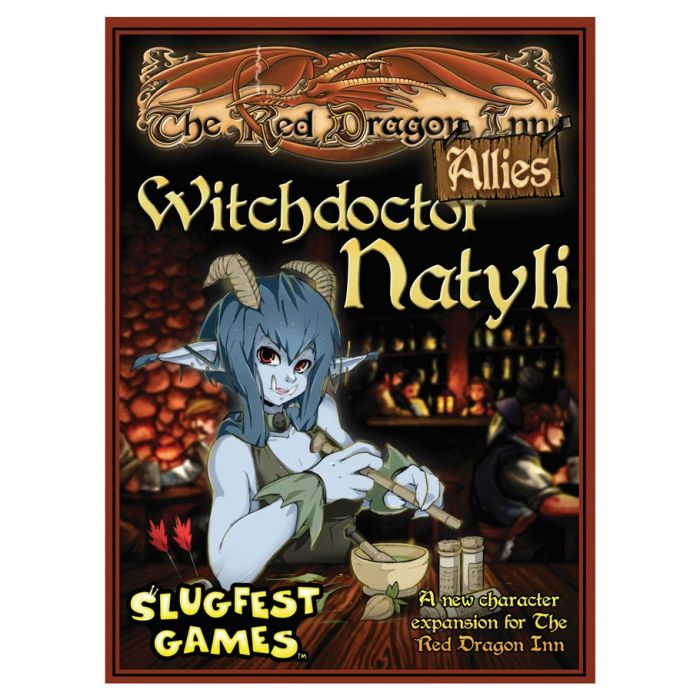 Red Dragon Inn Allies: Witchdoctor Natyli - Cats In Hat Inc.