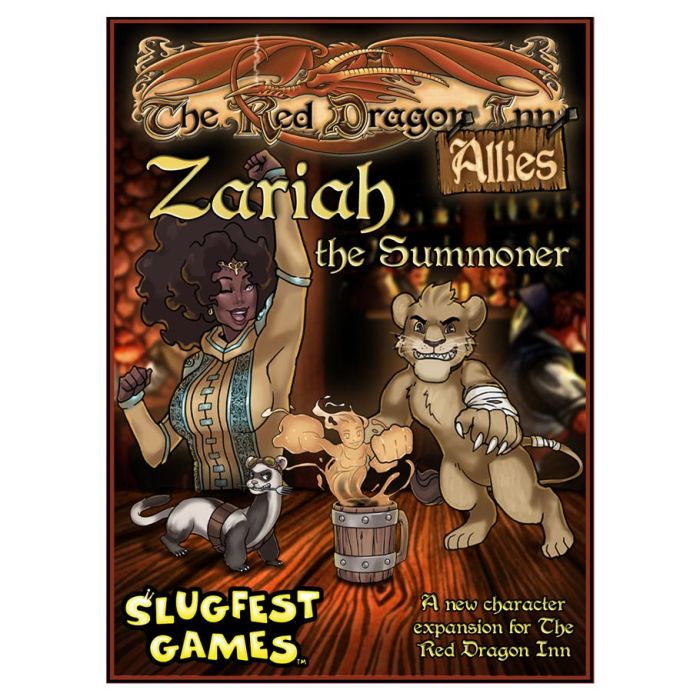 Red Dragon Inn Allies: Zariah The Summoner - Cats In Hat Inc.