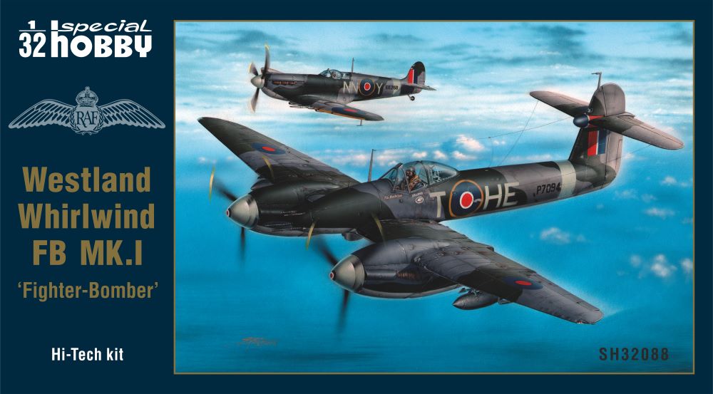 1/32 Westland Whirlwind FB Mk I Fighter/Bomber (Hi-Tech)