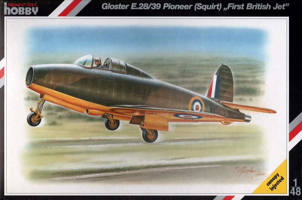 1/48 Gloster E28/39 Pioneer (Squirt) British Jet