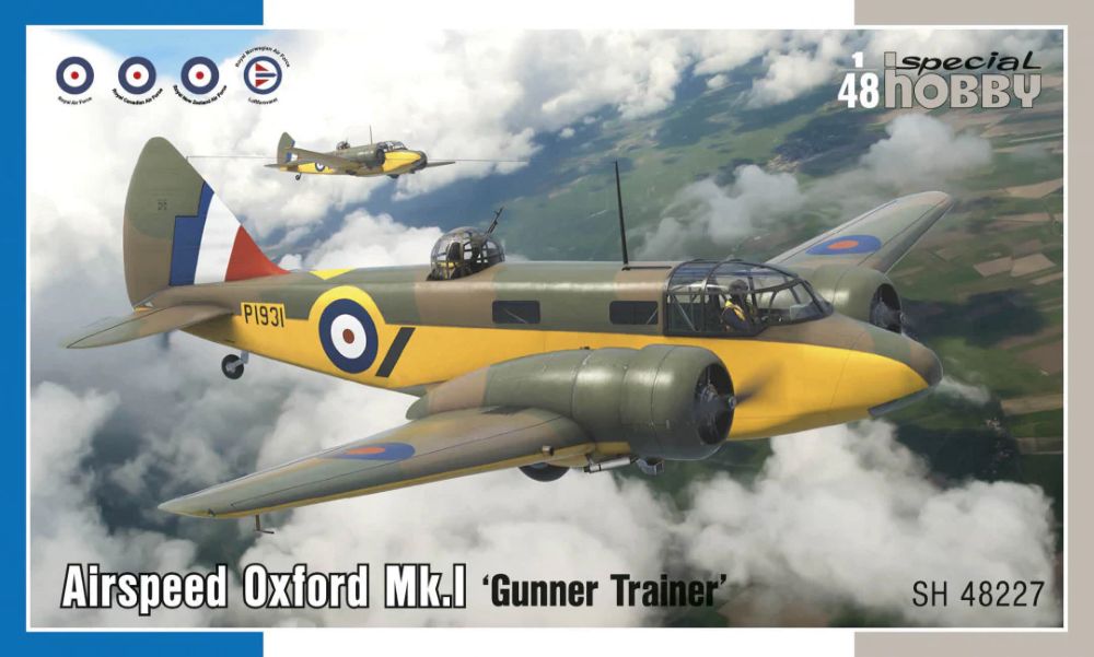 1/48 Airspeed Oxford Mk I Gunner Trainer Aircraft