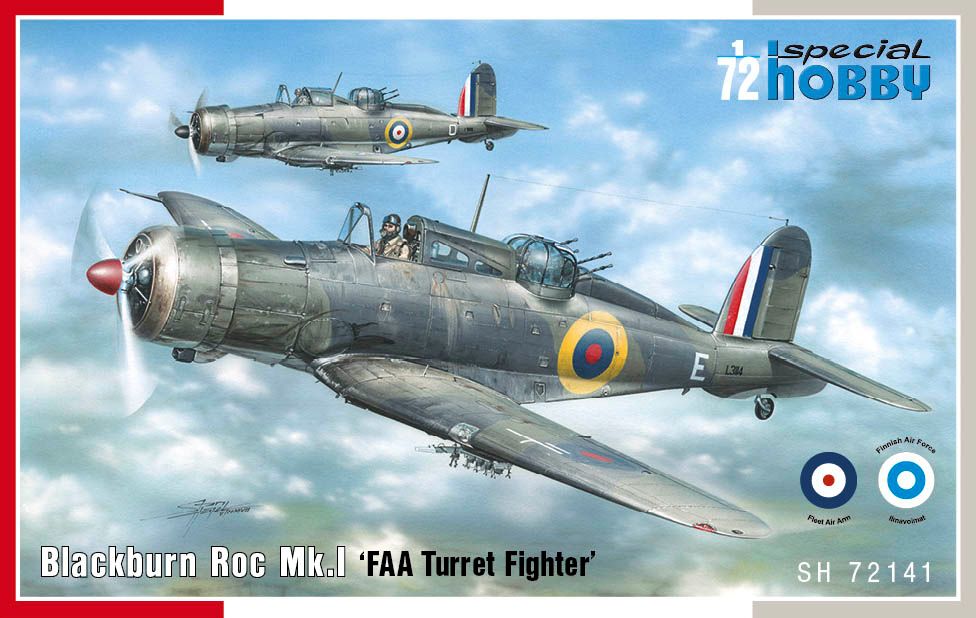 1/72 Blackburn Roc Mk I FAA Turret Fighter