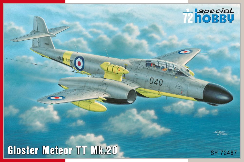 1/72 Gloster Meteor TT Mk 20 Aircraft
