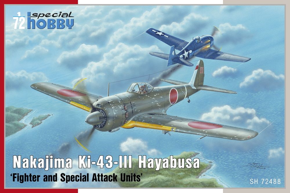 1/72 Nakajima Ki43-III Hayabusa Special Attack Units Fighter