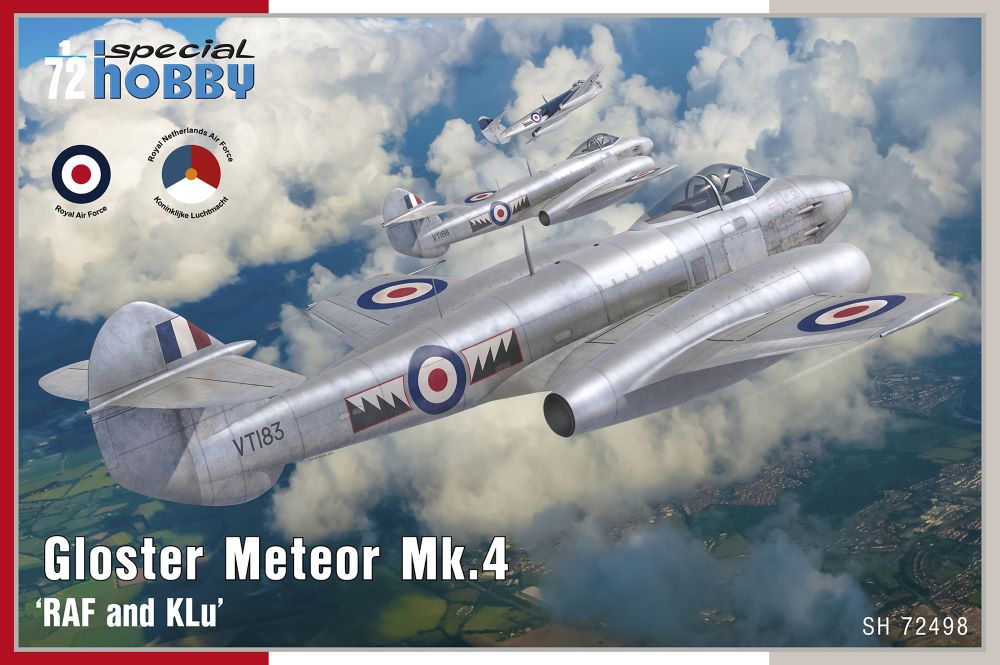 1/72 Gloster Meteor Mk4 RAF/KLu Fighter