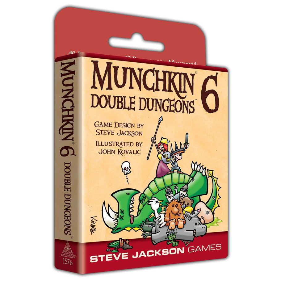 Munchkin 6: Double Dungeons By Steve Jackson Games