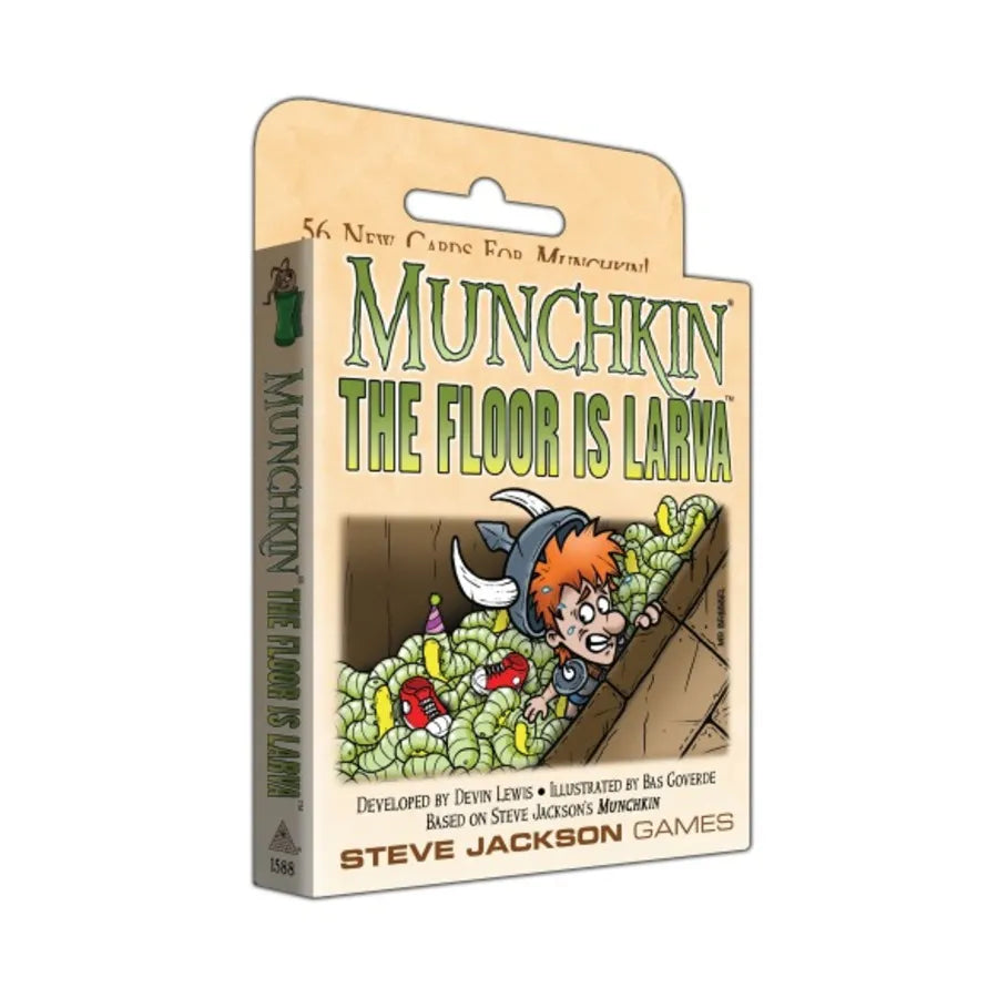 Munchkin: The Floor Is Larva Expansion - Cats In Hat Inc.