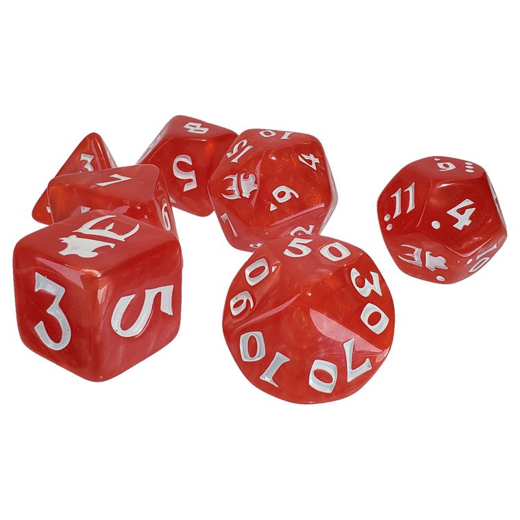 7-Set Munchkin Red With White