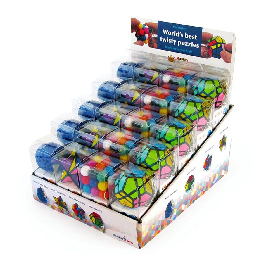 Meffert's Twisty Puzzle Mini Display (20) By Smart Toys and Games