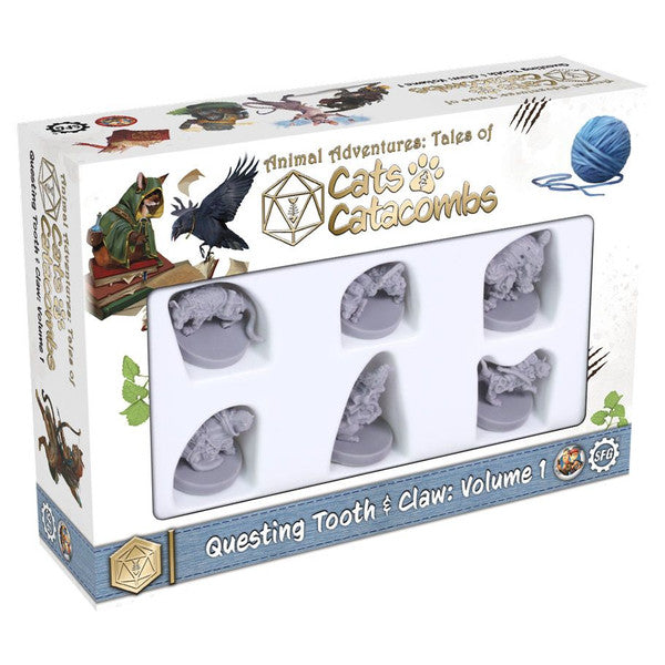 D&D: Cats & Catacombs: Questing Tooth & Claw Volume 1