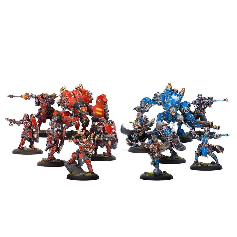 Warmachine: Khador vs Cygnar Two Player Starter Set
